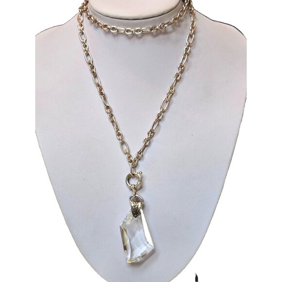 Dorgelo Sterling Chunky Long Necklace and Bracelet Fabulous - Picture 2 of 13